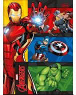 Caderno Universitário Brochura Avengers 80 fls Tilibra Ouro