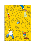 Caderno Universitário Brochura Simpsons 80 fls Tilibra AM