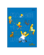Caderno Universitário Brochura Simpsons 80 fls Tilibra VD