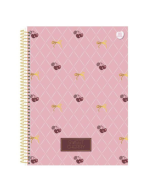 Caderno Universitário 10 Matérias Sweet Cheer 160 fls Animativa Az