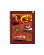 Caderno Universitário 1 Matéria Pixar 80 fls Animativa Vm