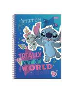 Caderno Universitário 1 Matéria Stitch 80 fls Foroni Am