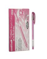 Caneta Gel Uni-ball Signo Angelic Colour Pink Pt c/ 12 un