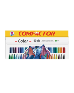 Caneta Hidrográfica 24 Cores Compactor Color