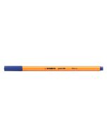 Caneta Hidrográfica Stabilo Point 88 0.4 mm Azul Escuro