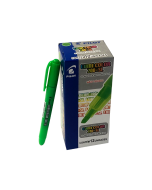 Caneta Marca Texto Lumicolor Pilot Verde CX c/12 un