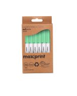 Caneta Marca Texto Maxprint Ecowrite Verde CX c/12 un