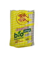 Canudo Refrigerante Longo Trik Trik - Pt c/250 Un