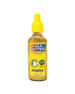 Cola Colorida com Glitter Ouro 23g Acrilex