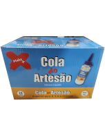 Cola do Artesão para EVA e Isopor 60ml Make+ Caixa c/24 un