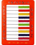 Contador Ábaco Plástico Laranja Brw