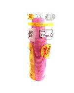 Copo Descartável 200 ml Rosa Trik Trik - 50 un