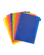 Divisórias para Fichário Coloridas 10 Matérias Colegial Dac