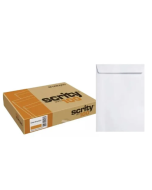 Envelope 185mm x 246mm Branco 90g Scrity Caixa c/ 100 un