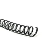 Espiral Plástico 17mm Preto Mares PT c/100 un