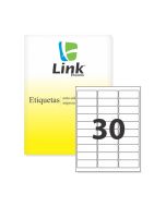 Etiqueta Link Ink-Jet e Laser Carta 667 x 254mm 25 Folhas