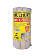 Etiqueta p/ Preço 39x20mm Rolo com 10 Metros Link Pt c/5