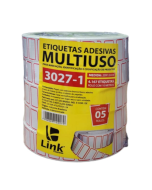 Etiqueta p/ Preço 20x12mm Rolo com 10 Metros Link Pt c/5