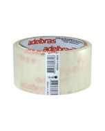 Fita Adesiva Cristal 48mm x 40m Polipropileno Adelbras