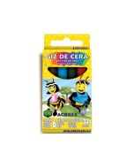 Giz de Cera Fino 6 Cores Acrilex