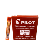 Grafite 0.5 mm 2B Tubo c/ 12 un Pilot Caixa c/12 tubos