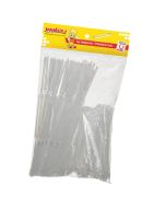 Grampo Trilho Plástico Waleu - pacote c/ 50 un