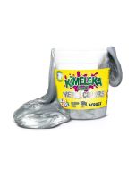 Kimeleka Slime 180g Prata Metálico Acrilex