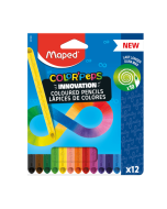 Lápis de Cor 12 Cores Infinity Innovation Maped