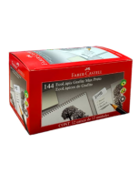 Lápis Preto Eco Max n°2 Faber Castell Cx c/ 144 Un