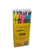 Lapiseira 0.7 mm Neon Cores Sortidas Gatte Pacote c/ 12 un