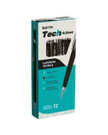 Lapiseira Tech Bazze 0.5 mm Preta Caixa c/12 un