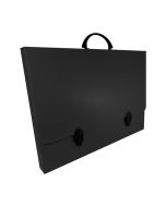 Maleta Novaonda A3 com Alça Preto Polibras