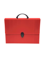 Maleta Novaonda A4 com Alça Vermelha Polibras