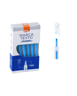 Marca Texto Brw Fluorescente Dashlight Azul 12 un