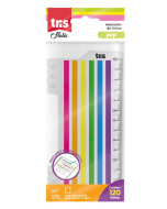 Marcador de Páginas Tris limhas Pop 120un 6 cores