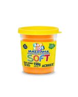 Massinha de Modelar Pote 150g Laranja Acrilex