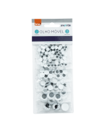 Olho Móvel Blister c/ 6 Pacotes de 2g BRW