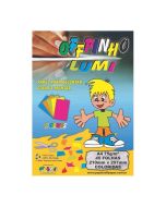 Papel Creative Lumi A4 5 Cores 45 folhas Off Paper