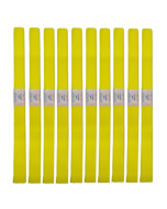 Papel Crepom Amarelo 48cm x 2m Ridet Pacote c/10 un