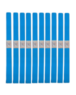 Papel Crepom Azul Royal 48cm x 2m Ridet Pacote c/10 un