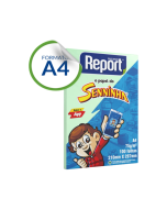 Papel Sulfite A4 Seninha Verde 210mm x 297mm 75g CX c/2500 folhas