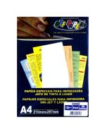 Papel Vergê Branco 120g Off Paper Pacote c/ 50 fls