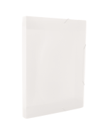 Pasta com Elástico 30 mm Plástica Ofício Cristal Dac Pacote c/10 un