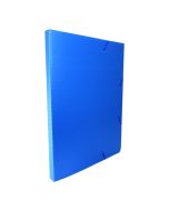 Pasta com Elástico SuperOnda 20 mm Azul Golden Kraft