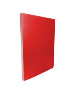 Pasta com Elástico SuperOnda 20 mm Vermelho Golden Kraft