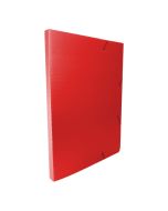 Pasta com Elástico SuperOnda 20 mm Vermelho Golden Kraft PT c/10 un