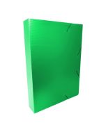 Pasta com Elástico SuperOnda 55mm Verde Golden Kraft