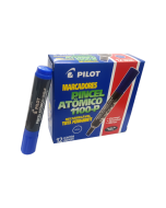 Pincel Atômico Permanente Azul 1100-P Pilot Caixa c/ 12 un