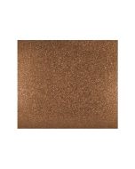 Placa de EVA 40cm x 48cm com Glitter Marrom Make+ PT c/10 un