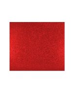 Placa de EVA 40cm x 48cm com Glitter Vermelho Make+ 1 unid.